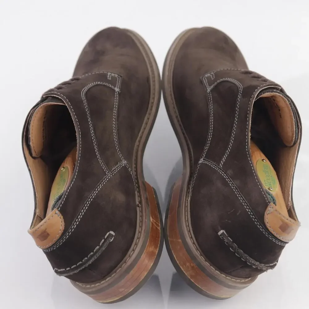 Florsheim Mens Doon Oxfords Size‎ 9.5 M Brown Suede Plain Toe Dress Shoe Comfort